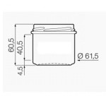 Pots Bague Protégée 130Ml 160G Bague Protégée (x24)