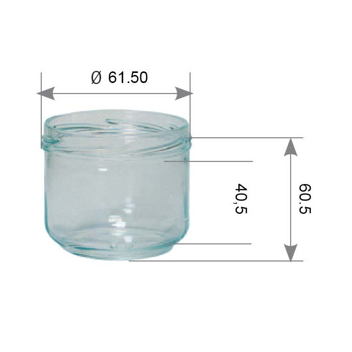 Pots Bague Protégée 130Ml 160G Bague Protégée (x24)
