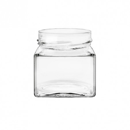 Pots Verre Carré DWO 212Ml 250G (x24)