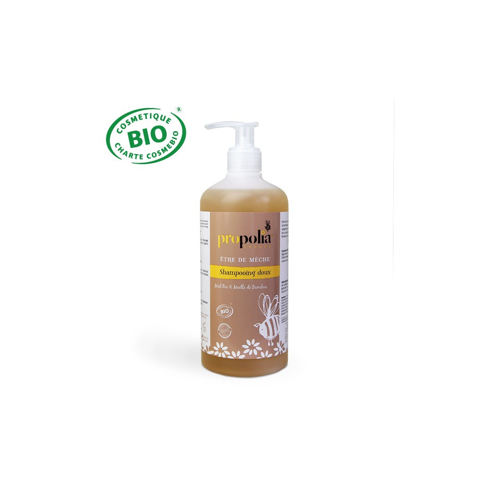 Shampooing Doux Bio Miel & Bambou 500Ml