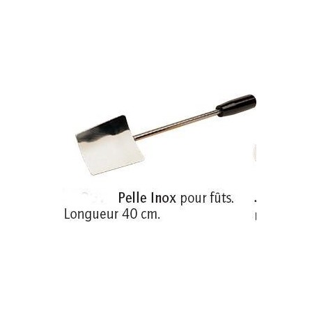 Pelle Inox Pour Fut Long 40Cm