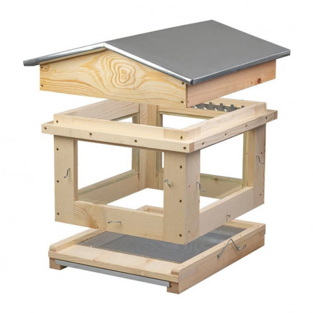 Ruche Dadant Vitrée 10C