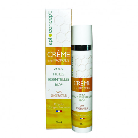 Crème Aux Huiles Essentielles Et Propolis