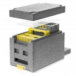 Apidéa Gris Avec Nourrisseur Amovible