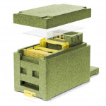 Apidéa Olive Avec Nourrisseur Amovible