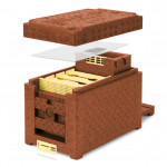 Apidéa EPP Marron Avec Nourrisseur Amovible