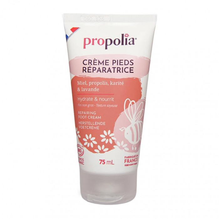 Crème Pieds Réparatrice Bio 75Ml