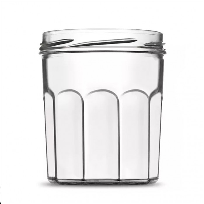 Pots Verre Facettes 324Ml 425G (x15)