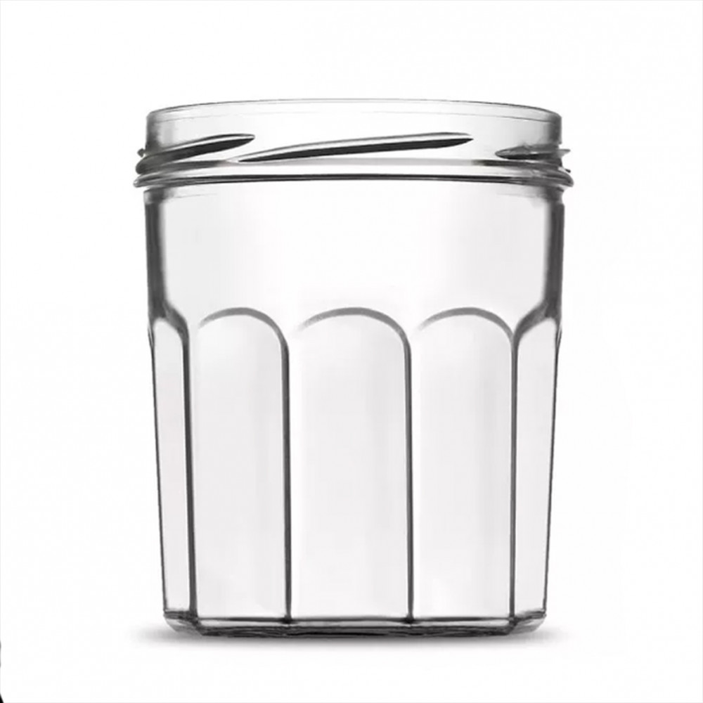 Pots Verre Facettes 324Ml 425G (x15)