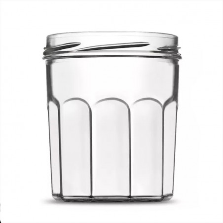 Pots Verre Facettes 324Ml 425G (x15)