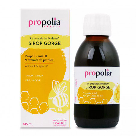 Sirop Gorge Propolis, Miel & Citron 145Ml