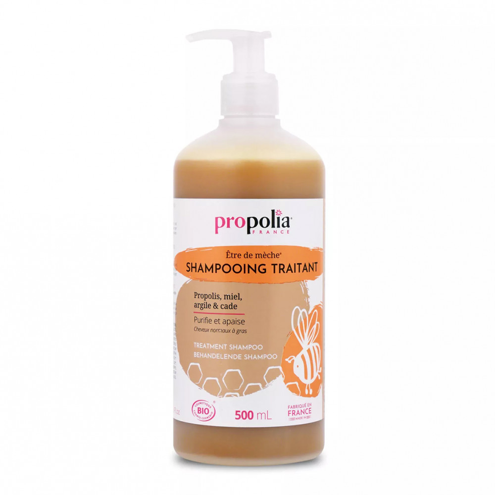 Shampooing Traitant Bio Propolis & Miel 500Ml