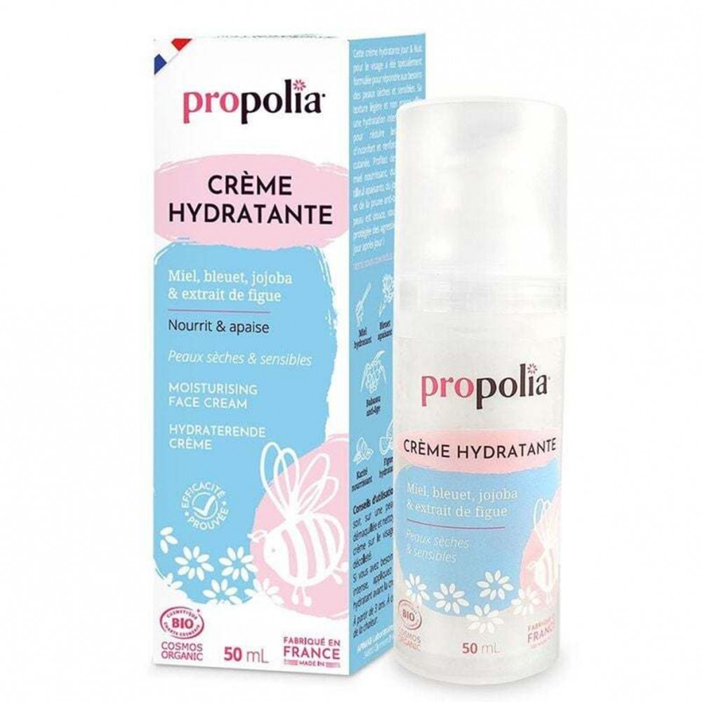 Crème Hydratante Peaux Sèches Bio