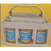 Panier Toile Jute 3x500 Gr