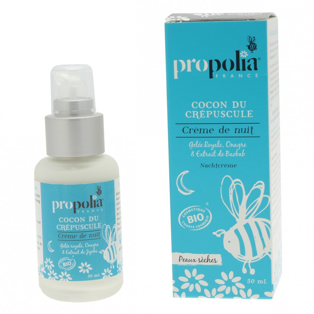 Crème De Nuit Peaux Sèches Bio