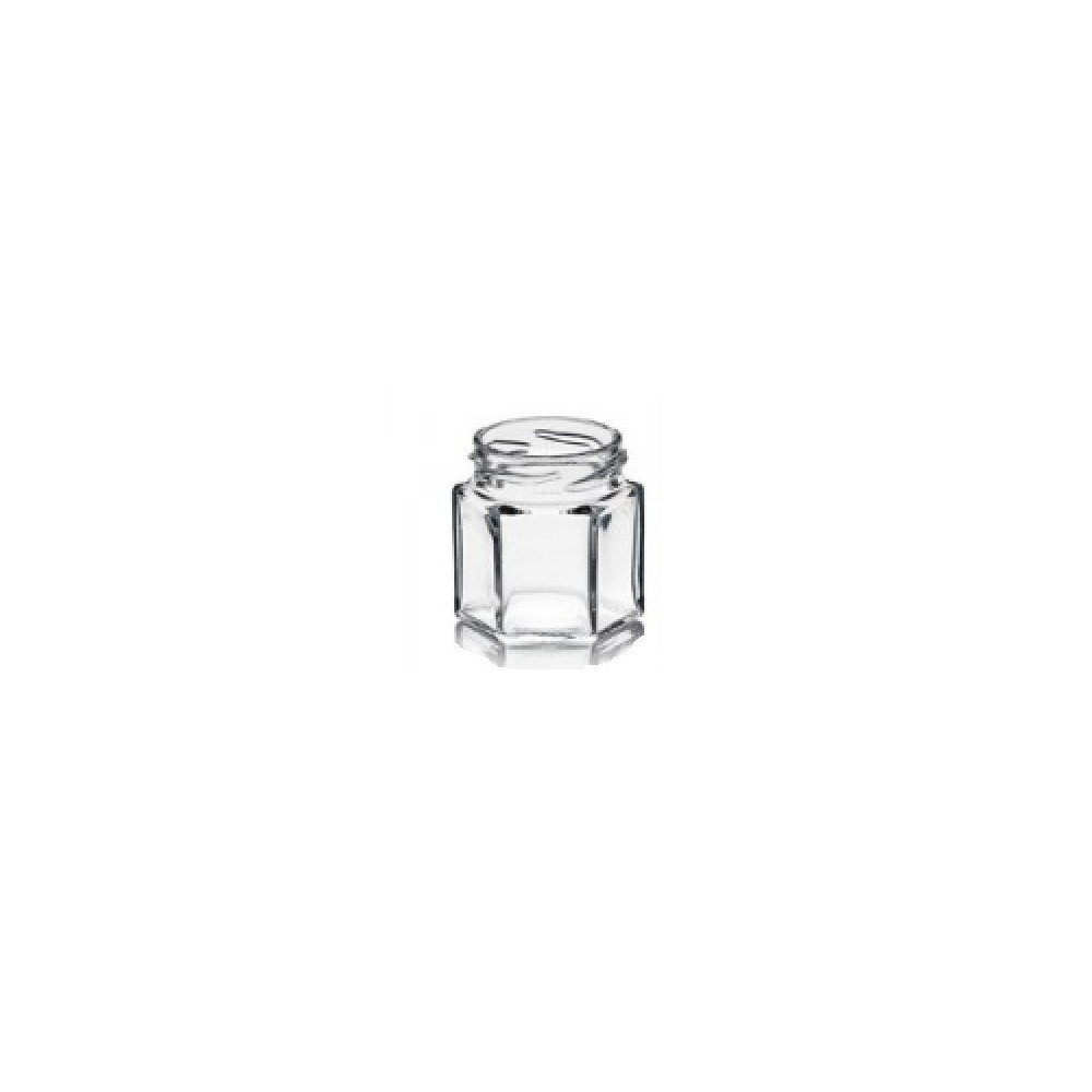 Pots Verre Hexagonal 47Ml 50G (x48)