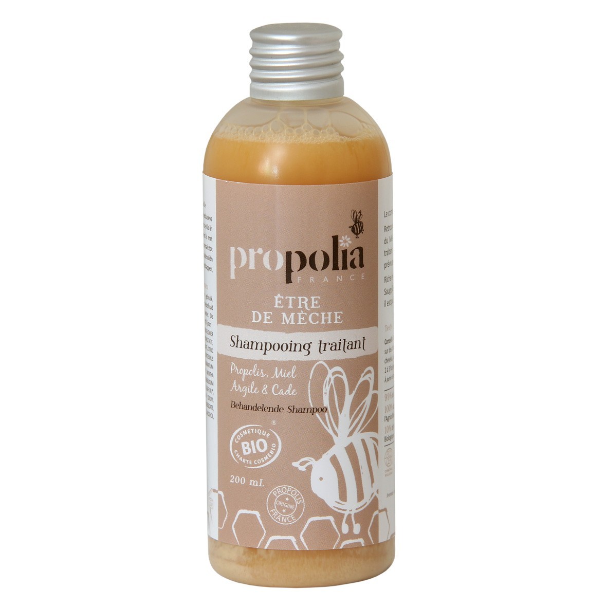 Shampooing Traitant Bio Propolis & Miel 200Ml - Api-Bourgogne