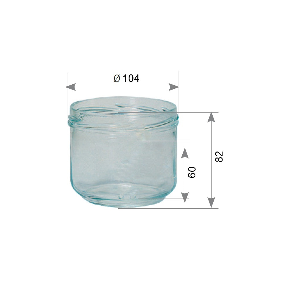 Verrine Verre 470 Ml (x12)